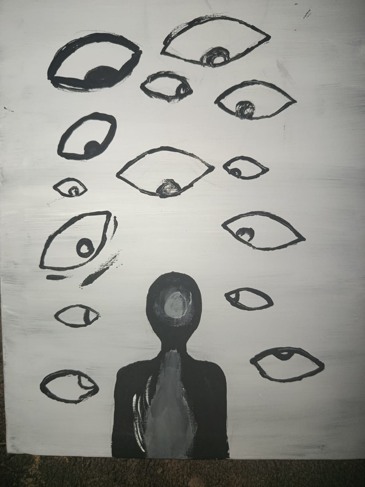 Ojos que no descansa.